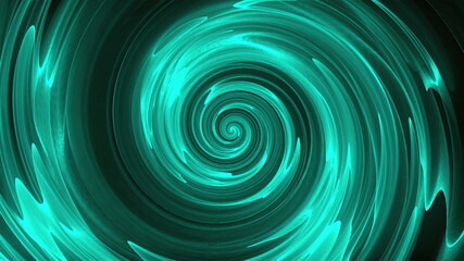 Abstract spiral rotating lines, computer generated background, 3D render background