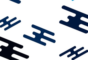 Light BLUE vector template with repeated sticks.