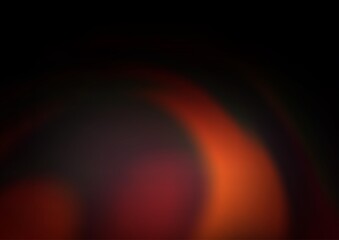 Dark Orange vector blurred bright template. Glitter abstract illustration with an elegant design. A completely new template for your design.