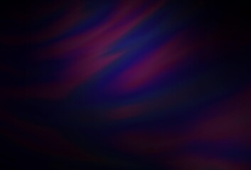 Obraz premium Dark Purple vector blurred shine abstract background.