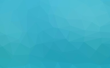 Light BLUE vector shining triangular background. An elegant bright illustration with gradient. Completely new template for your business design.