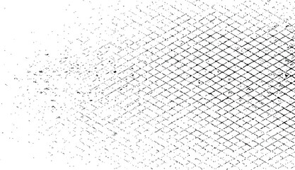 Uneven, natural black and white texture vector. Distressed overlay texture. Grunge background. Abstract textured effect. Vector Illustration. Black isolated on white background. EPS10.