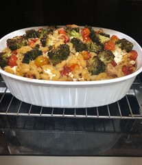 pasta and vegetable casserole