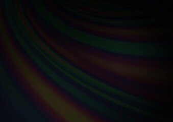 Dark Silver, Gray vector glossy bokeh pattern. Creative illustration in halftone style with gradient. Brand new design for your business.