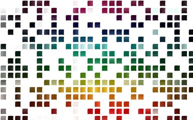 Light Multicolor, Rainbow vector cover in polygonal style. Abstract gradient illustration with rectangles. Pattern for busines ad, booklets, leaflets