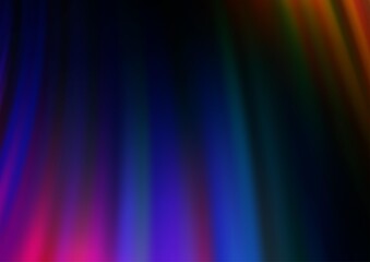 Dark Multicolor, Rainbow vector pattern with bubble shapes. A sample with blurred bubble shapes. A new texture for your  ad, booklets, leaflets.