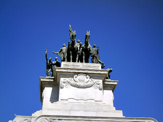 Obraz premium A statue in São Paulo