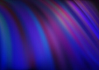 Dark Purple vector pattern with lamp shapes. A vague circumflex abstract illustration with gradient. The best blurred design for your business.