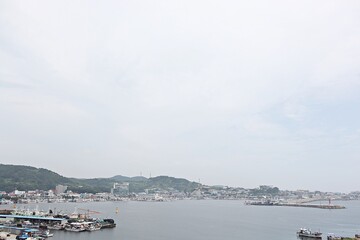 Fototapeta premium 한국의여름휴가철에고향가면서찍은사진입니다