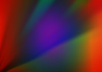 Dark Multicolor, Rainbow vector glossy abstract background. Shining colorful illustration in a Brand new style. Brand new style for your business design.