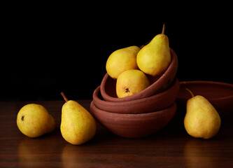 still life pears