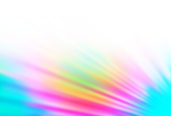 Light Multicolor, Rainbow vector background with straight lines.