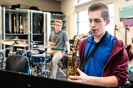 High School Concert Band Class