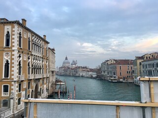 View from Grand Canal in Venice, Italy
