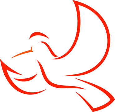 recommend clip art: Simple Design of Eurasian Hoopoe Bird Flying
