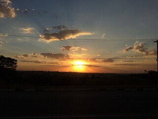 Fototapeta premium sunset over the sea