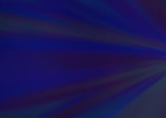 Dark BLUE vector glossy abstract background. Colorful illustration in blurry style with gradient. Brand new design for your business.