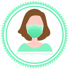 Welcome now open keep social distance and use face mask. Vector.Welcome we're open.Can be used for businesses to show they are still open during the coronavirus pandemic.