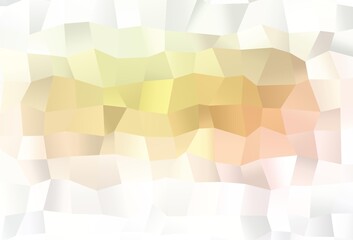 Obraz premium Light Green, Red vector blurry triangle texture.
