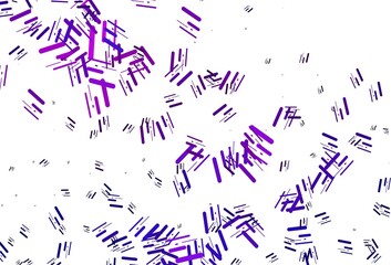 Light Pink, Blue vector background with straight lines.