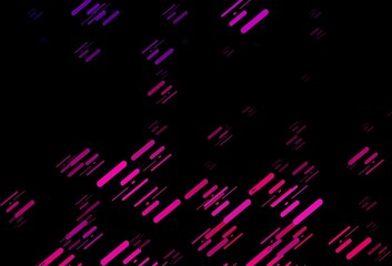 Dark Pink vector template with repeated sticks.