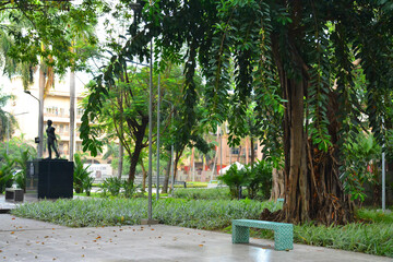 Mehan garden outdoor park in Manila, Philippines