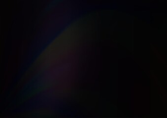 Dark Black vector abstract blurred template. A completely new color illustration in a bokeh style. The best blurred design for your business.