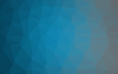 Light BLUE vector polygon abstract backdrop. Brand new colorful illustration in with gradient. Polygonal design for your web site.