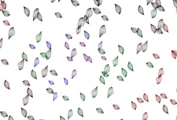 Light Multicolor, Rainbow vector doodle backdrop.