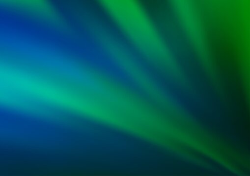 Light Blue, Green vector blurred bright background. Colorful abstract illustration with gradient. The template for backgrounds of cell phones.