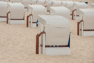 Strandkörbe, Ostsee, Strand