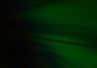 Dark Green vector layout with flat lines. Lines on blurred abstract background with gradient. Pattern for websites, landing pages.