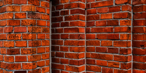 Red brickwork