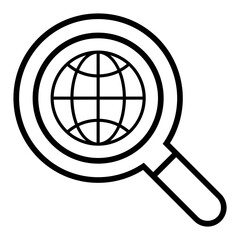 Search internet icon