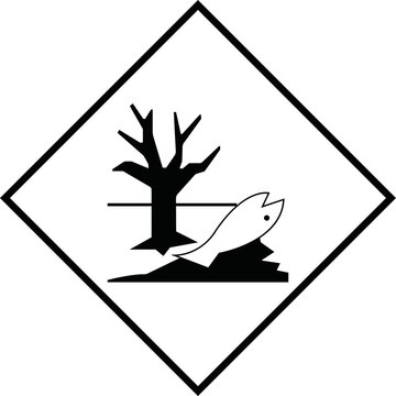 Environmental Hazard transport hazard symbol