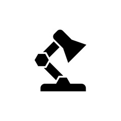 desk lamp icon vector design trendy