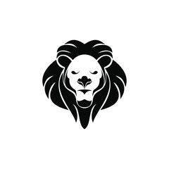 vector image of a lion head