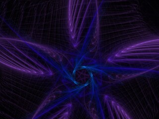 Imaginatory fractal background Image
