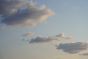 sky with clouds and sun. sky abstract background