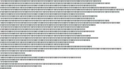 Fototapeta premium Big data futuristic design . Digital visualization . Particles stream . Binary background . Technology information concept. Vector