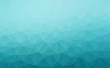 Light BLUE vector blurry triangle pattern. Modern geometrical abstract illustration with gradient. Completely new design for your business.