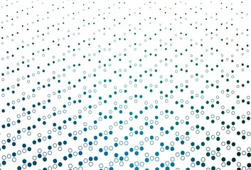 Light Blue, Green vector cover with spots.