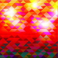 Abstract Modern Cover. Crystal Background. Polygonal Design. Vector Illustration.