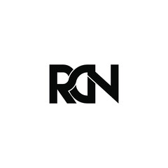 Obraz premium rdn letter original monogram logo design