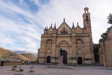 Royal Collegiate Church of Santa María la Mayor in the Old Center of Antequera (Málaga) Spain