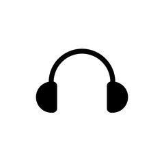 Headphone Isolated Flat Icon