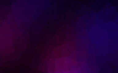 Obraz premium Dark Purple vector abstract mosaic backdrop. Brand new colored illustration in blurry style with gradient. The template can be used as a background for cell phones.