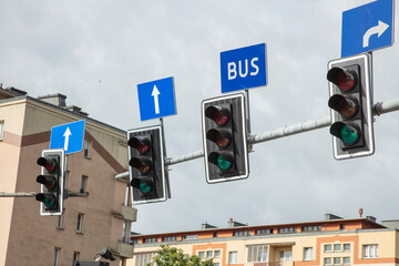 traffic lights for road traffic
