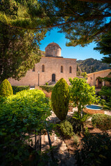 Agios Neophytos Monastery - is one of the best-known Greek Orthodox monasteries in Cyprus, located in Paphos district. One of the top tourist and religious attractions, unique place must see.