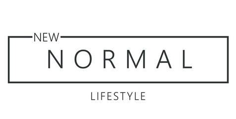 New normal lifestyle after covid-19 pandemic vector illustration.